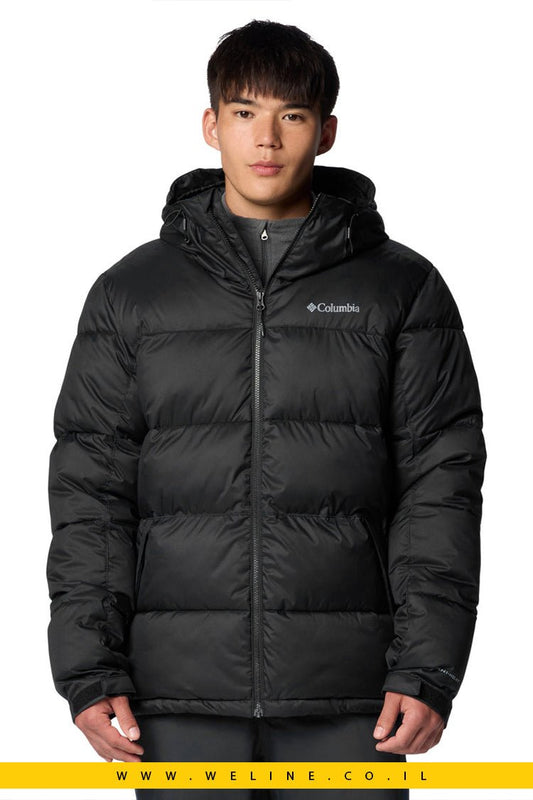 מעיל לגבר קולומביה צבע שחור - WELINE.CO.IL
