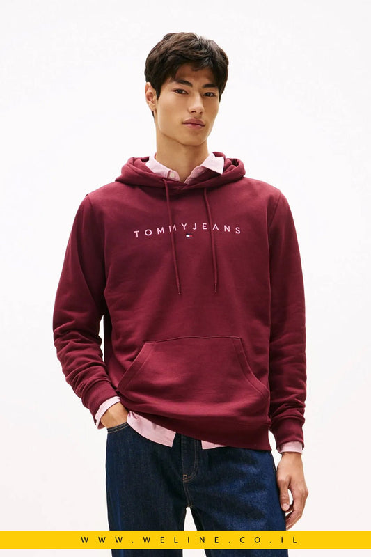 REGULAR LOGO HOODY – קפוצ’ון קלאסי לגבר - WELINE.CO.IL