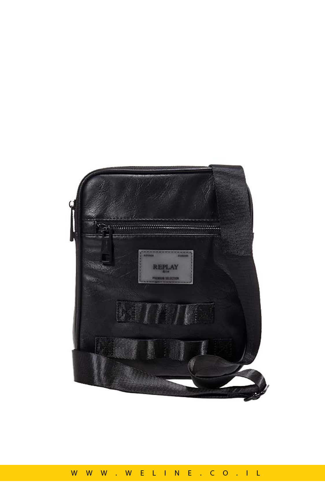 תיק צד צבע: שחור Replay לגברים – Crossbody Bag - WELINE.CO.IL