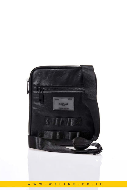 תיק צד צבע: שחור Replay לגברים – Crossbody Bag - WELINE.CO.IL