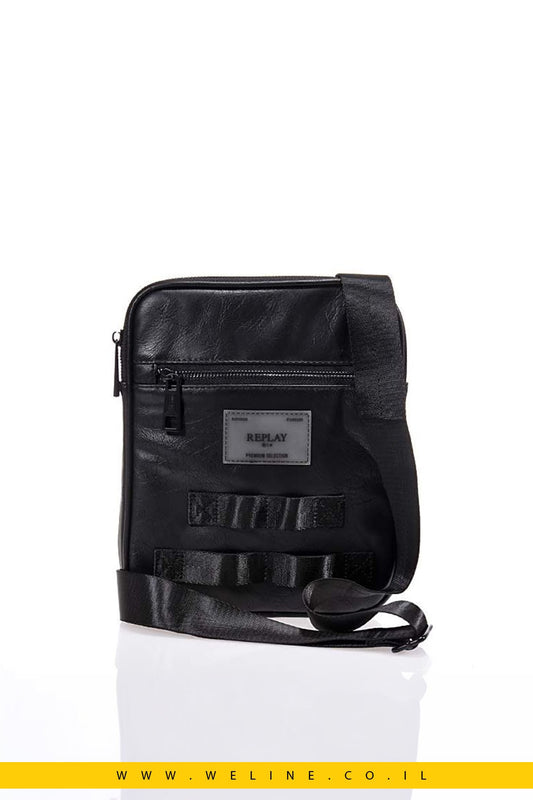 תיק צד צבע: שחור Replay לגברים – Crossbody Bag - WELINE.CO.IL