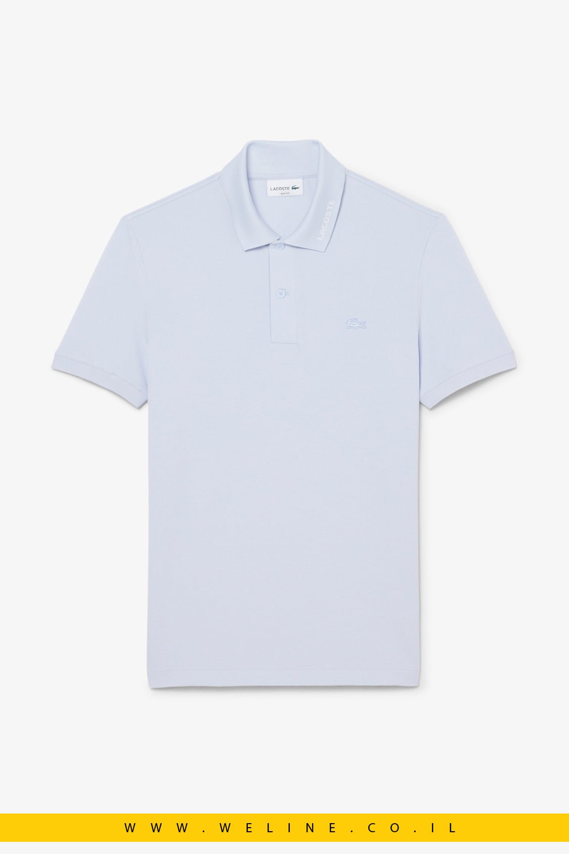 חולצת פולו Slim Fit – Lacoste Phoenix Blue - WELINE.CO.IL