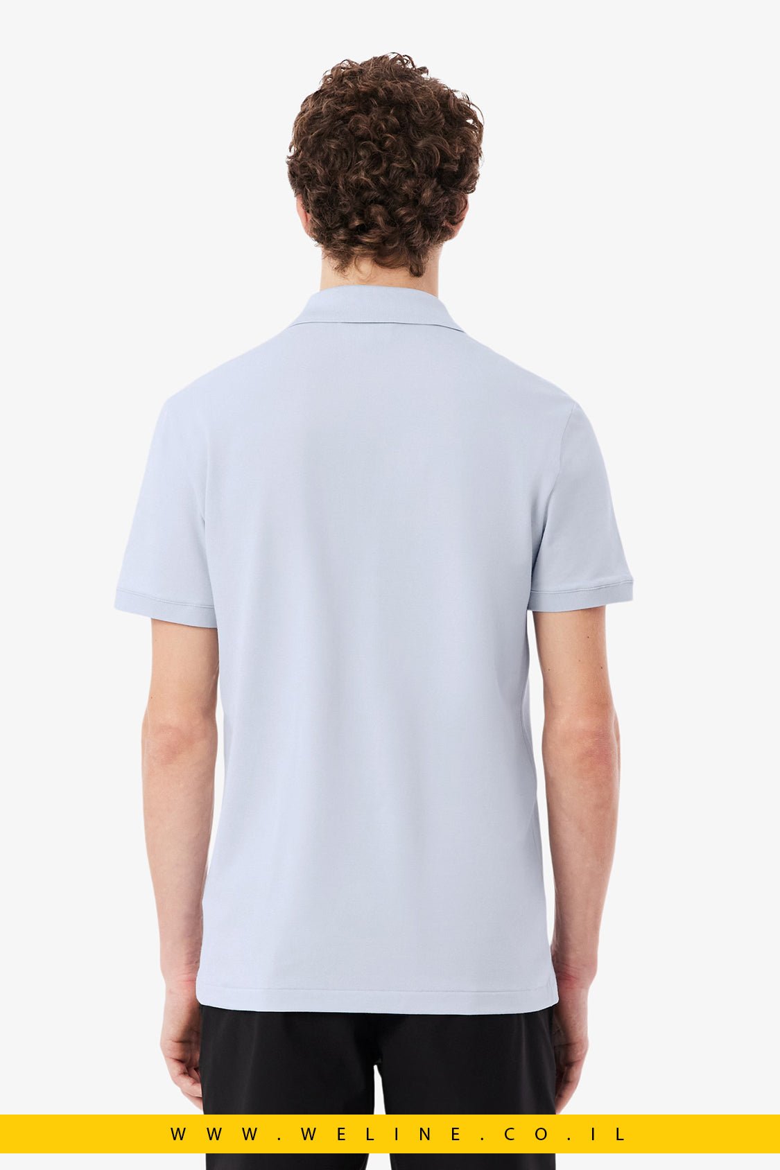 חולצת פולו Slim Fit – Lacoste Phoenix Blue - WELINE.CO.IL
