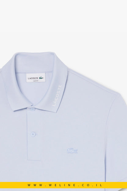 חולצת פולו Slim Fit – Lacoste Phoenix Blue - WELINE.CO.IL