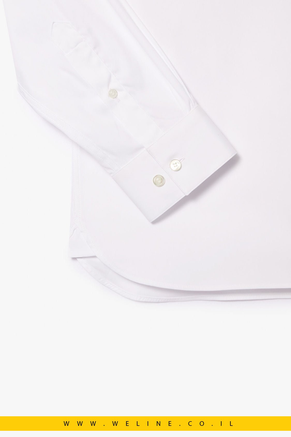 חולצה מכופתרת Slim Fit Stretch Poplin – Lacoste - WELINE.CO.IL