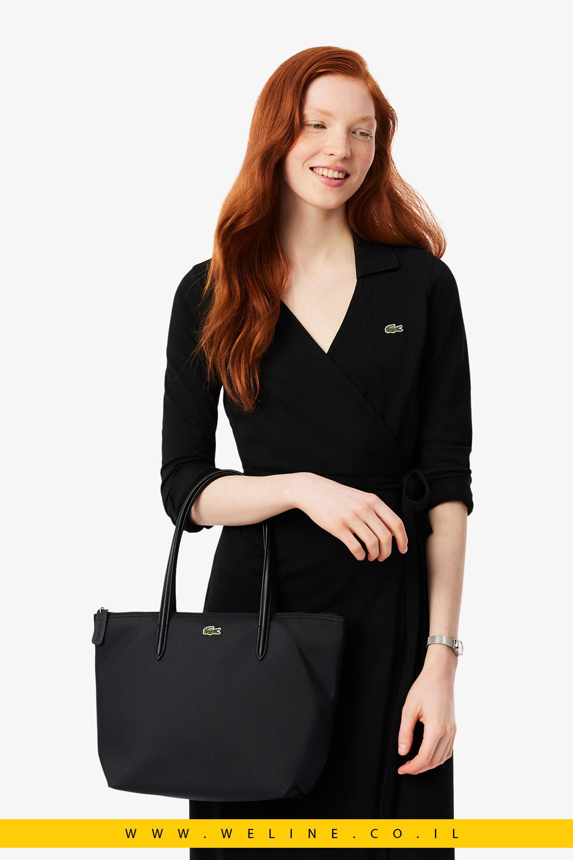 Small L.12.12 Concept Tote תיק קטן Lacoste - WELINE.CO.IL