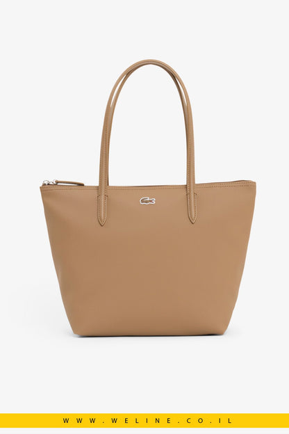 Small L.12.12 Concept Tote תיק קטן Lacoste- Mascara - WELINE.CO.IL