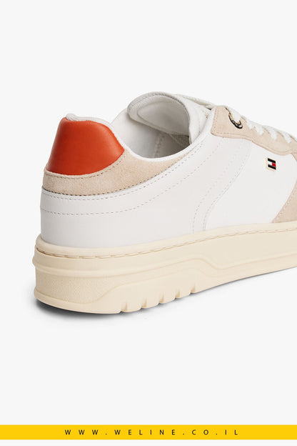 נעלי סניקרס זמש נשים Suede Cupsole – Tommy Hilfiger - WELINE.CO.IL