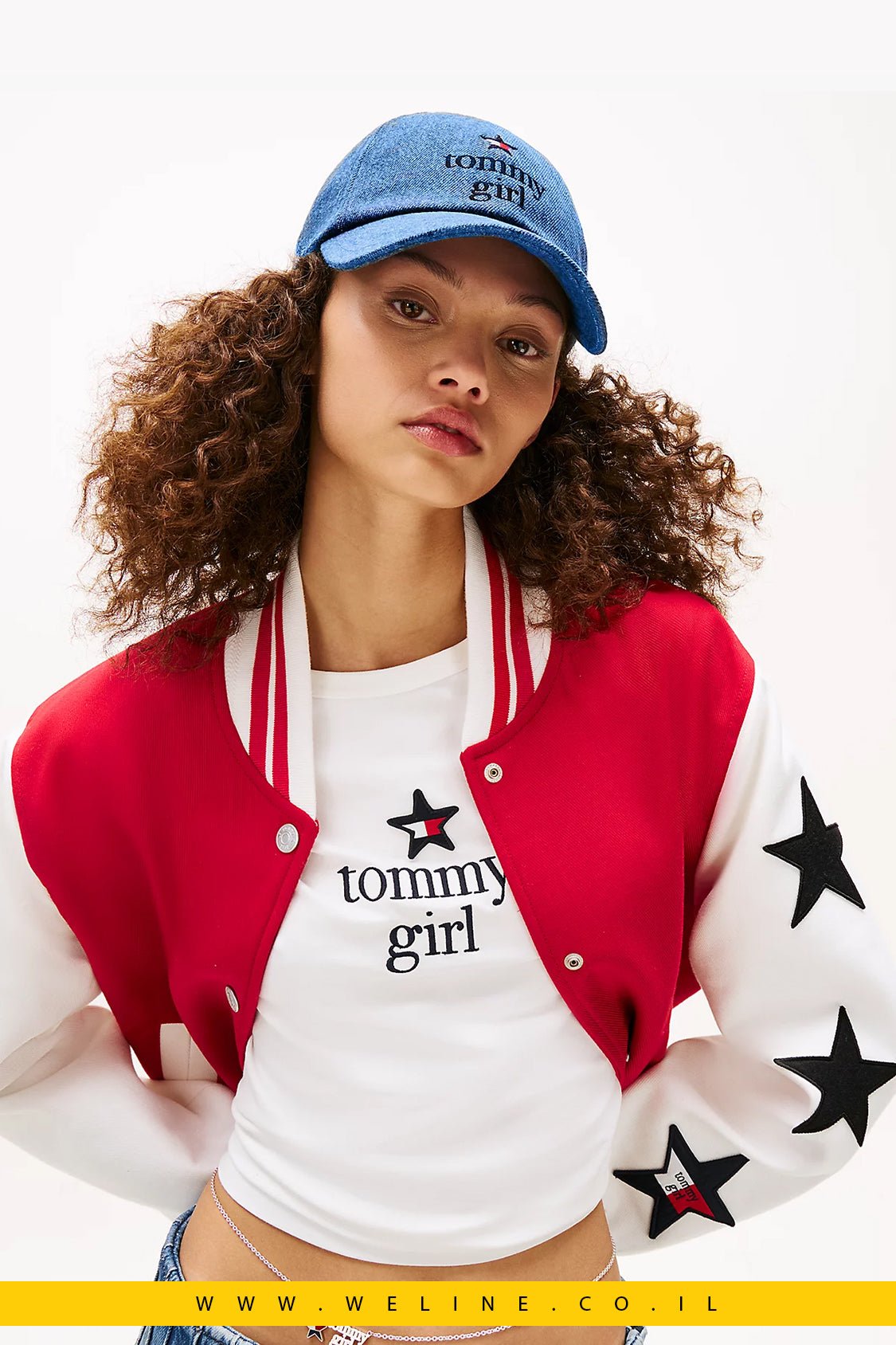 כובע בייסבול ג'ינס – Tommy Girl - WELINE.CO.IL