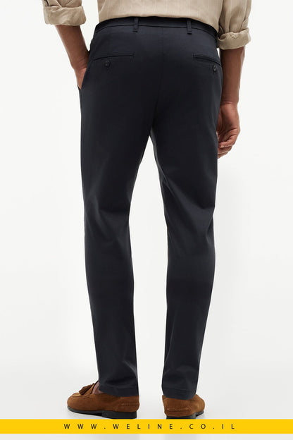 מכנסי צ'ינו Tommy Hilfiger Bleecker Slim Printed Structured - WELINE.CO.IL