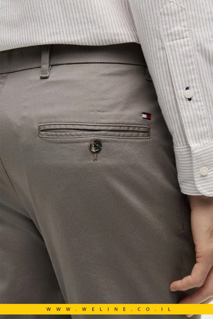 מכנסי צ'ינו Tommy Hilfiger Bleecker Slim Printed Structured - WELINE.CO.IL