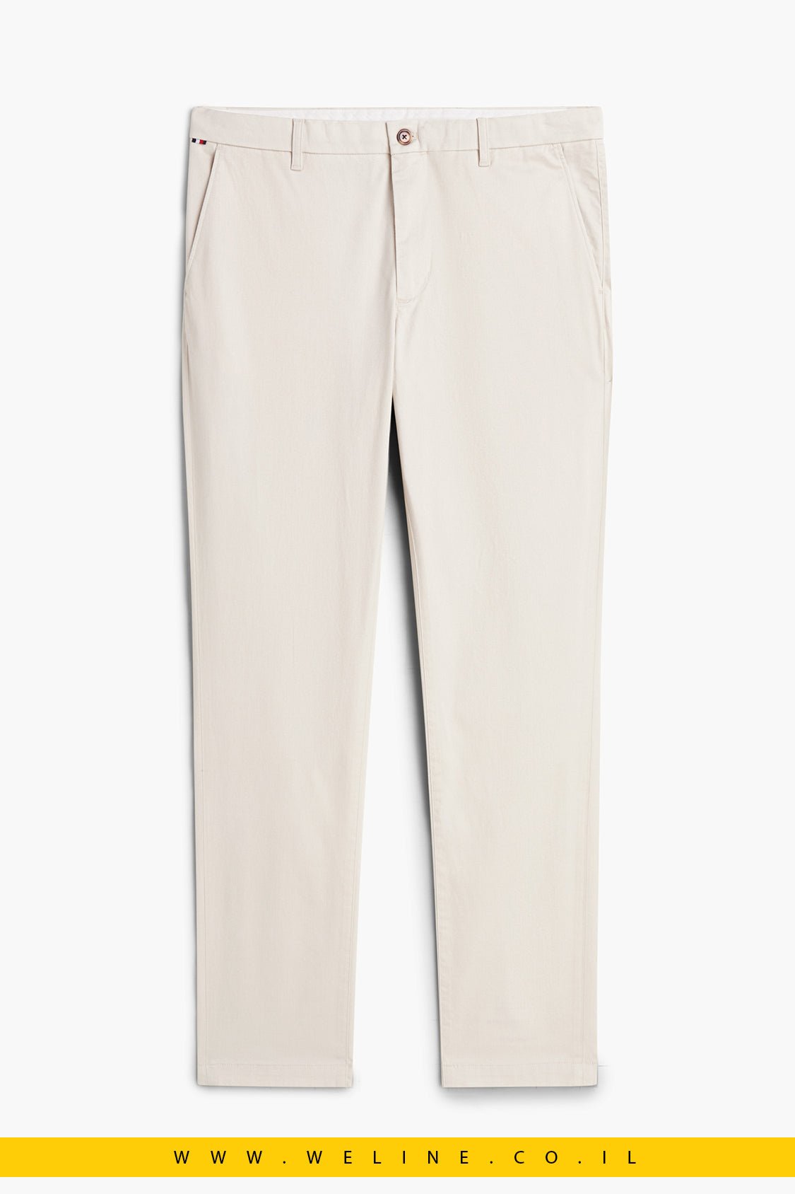 מכנסי צ'ינו Tommy Hilfiger Bleecker Slim Printed Structured - WELINE.CO.IL