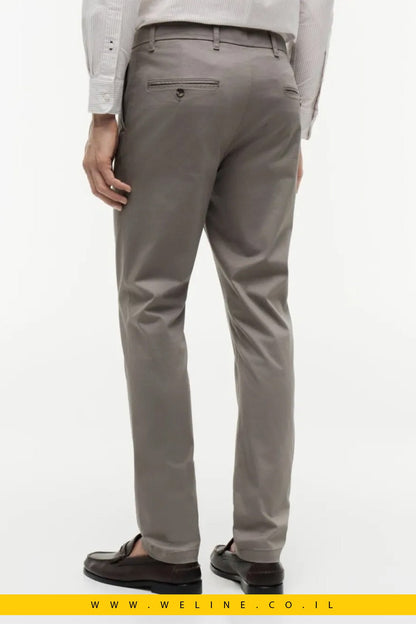 מכנסי צ'ינו Tommy Hilfiger Bleecker Slim Printed Structured - WELINE.CO.IL