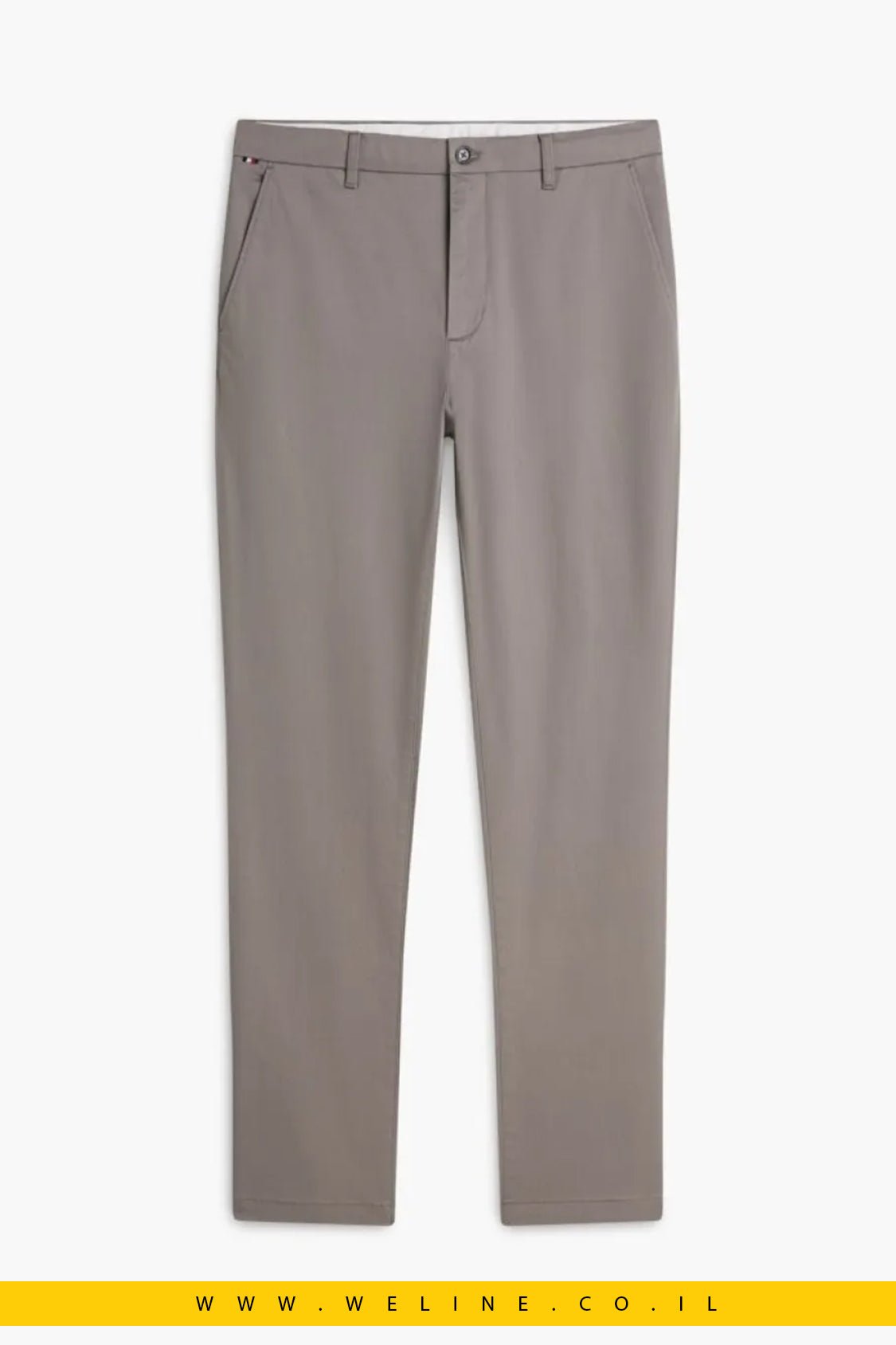 מכנסי צ'ינו Tommy Hilfiger Bleecker Slim Printed Structured - WELINE.CO.IL