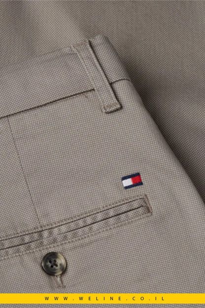 מכנסי צ'ינו Tommy Hilfiger Bleecker Slim Printed Structured - WELINE.CO.IL