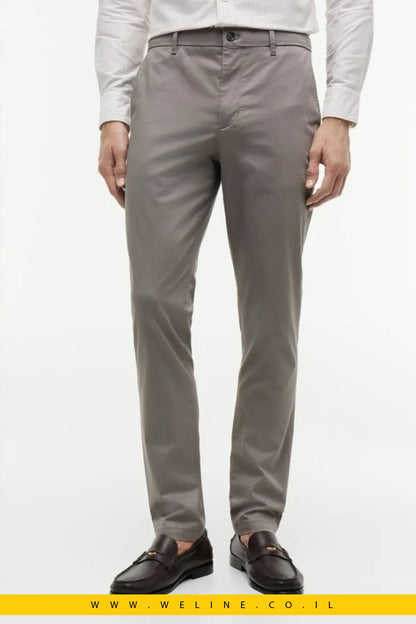 מכנסי צ'ינו Tommy Hilfiger Bleecker Slim Printed Structured - WELINE.CO.IL