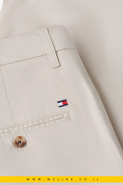 מכנסי צ'ינו Tommy Hilfiger Bleecker Slim Printed Structured - WELINE.CO.IL