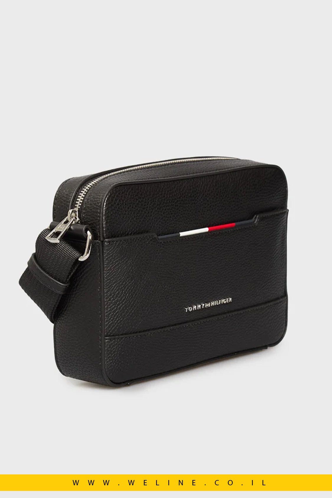 תיק צד שחור Tommy Hilfiger CENTRAL EW REPORTER - WELINE.CO.IL