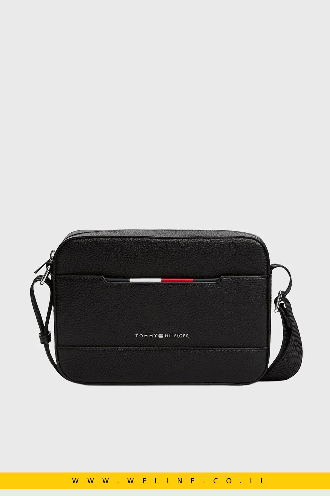 תיק צד שחור Tommy Hilfiger CENTRAL EW REPORTER - WELINE.CO.IL