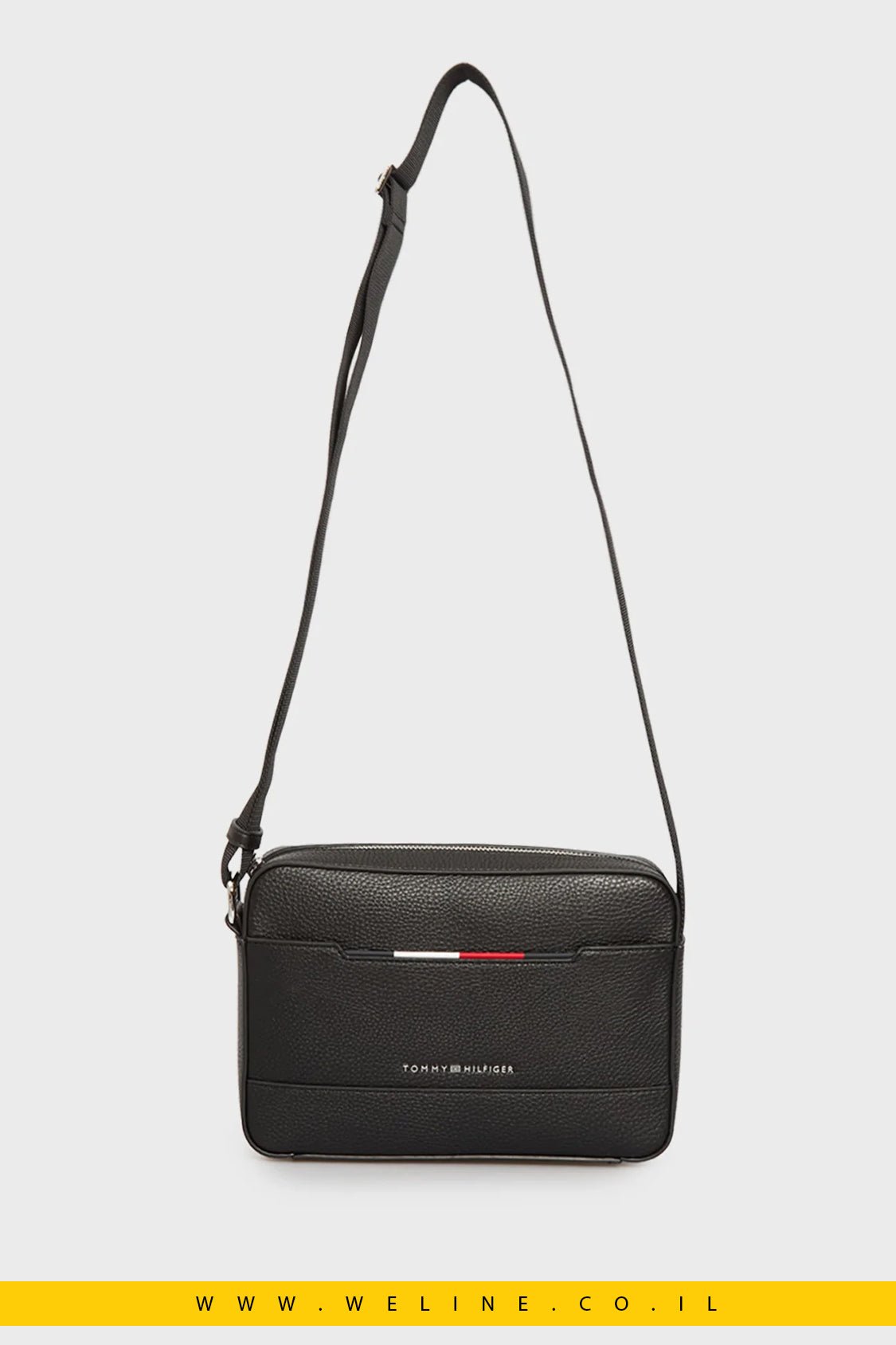 תיק צד שחור Tommy Hilfiger CENTRAL EW REPORTER - WELINE.CO.IL