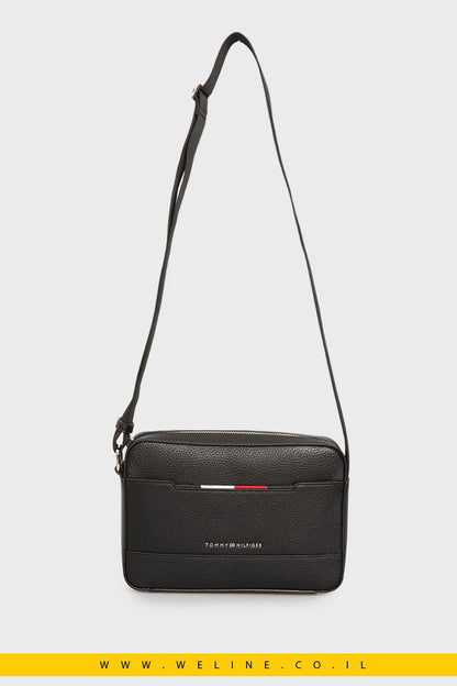 תיק צד שחור Tommy Hilfiger CENTRAL EW REPORTER - WELINE.CO.IL