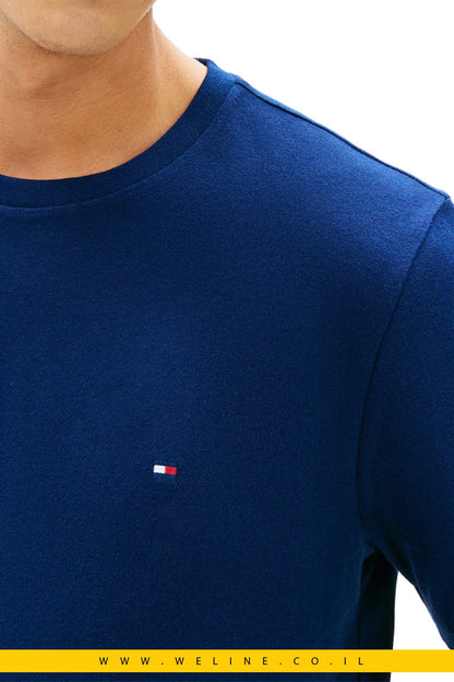 טי שירט Tommy Hilfiger Crew Neck Regular Fit - WELINE.CO.IL