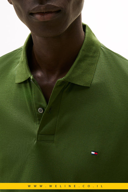 חולצת פולו Tommy Hilfiger Regular Fit Flag Embroidery - WELINE.CO.IL