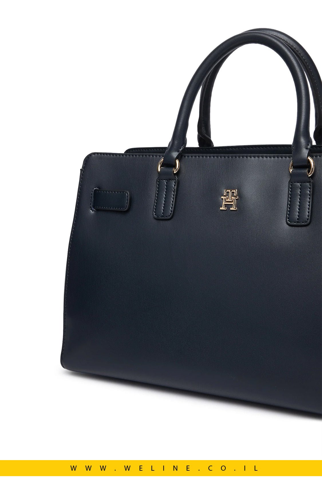 תיק יד לנשים Tommy Hilfiger TH Joy Satchel Corp - WELINE.CO.IL