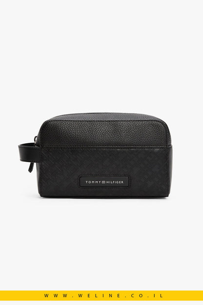 תיק רחצה Tommy Hilfiger TH Monogram Washbag - WELINE.CO.IL