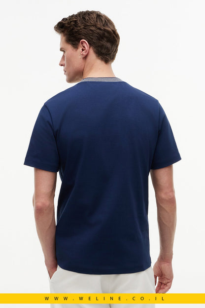 טי שירט Tommy Hilfiger Tipped Collar Jersey Regular Fit - WELINE.CO.IL