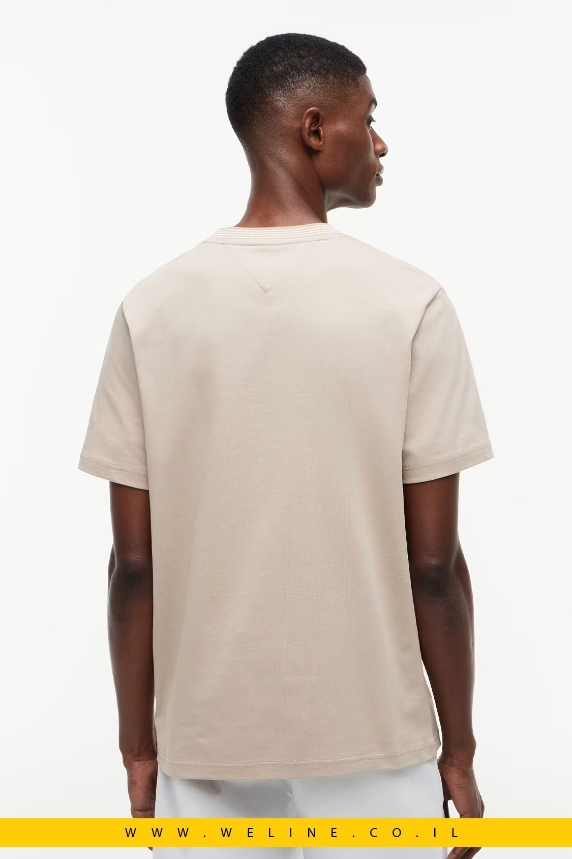 טי שירט Tommy Hilfiger Tipped Collar Jersey Regular Fit - WELINE.CO.IL
