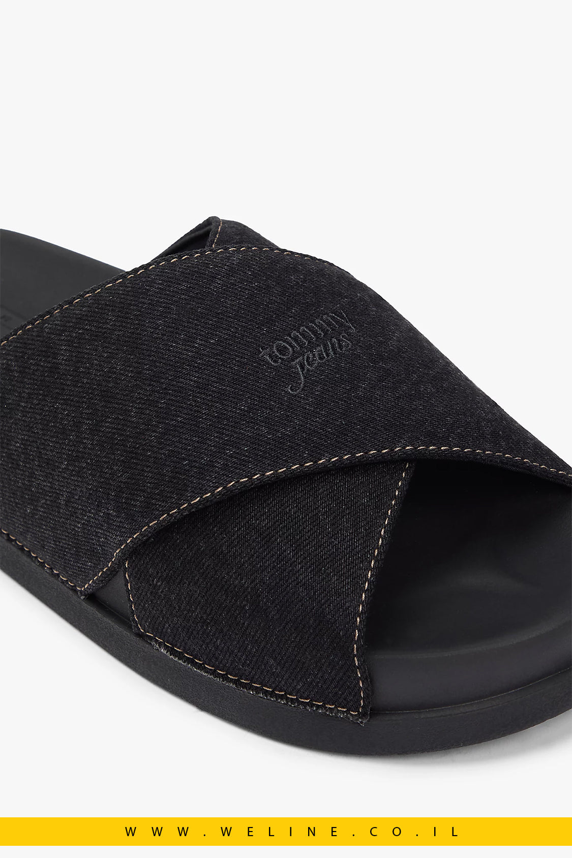 כפכפי סליידס וינטג’ לנשים מבית Tommy Jeans - WELINE.CO.IL