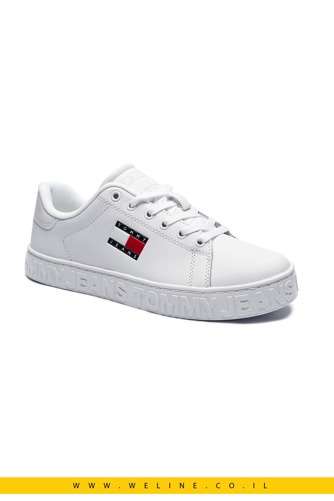 סניקרס עור לנשים – Tommy Jeans - WELINE.CO.IL