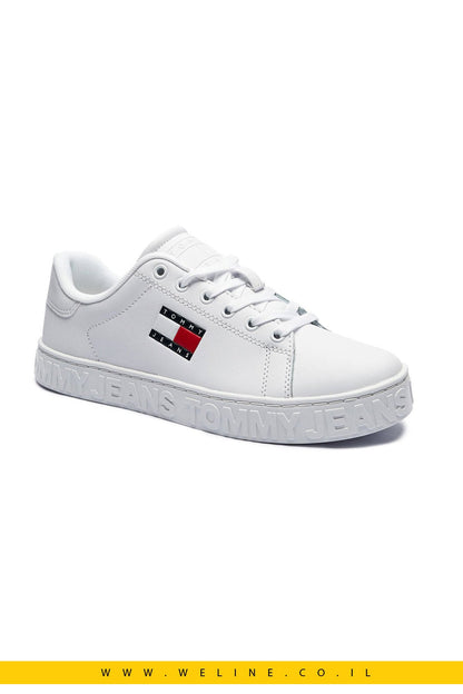 סניקרס עור לנשים – Tommy Jeans - WELINE.CO.IL
