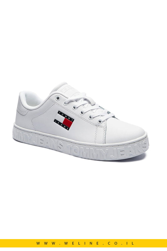 סניקרס עור לנשים – Tommy Jeans - WELINE.CO.IL