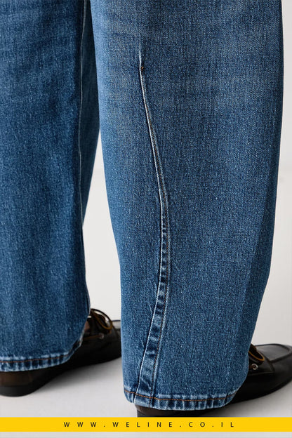 ג'ינס נשים Tommy Jeans Barrel Leg High Rise - WELINE.CO.IL
