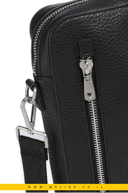 תיק מסמכים Torino למחשב 14″ מבית GUESS –שחור - WELINE.CO.IL