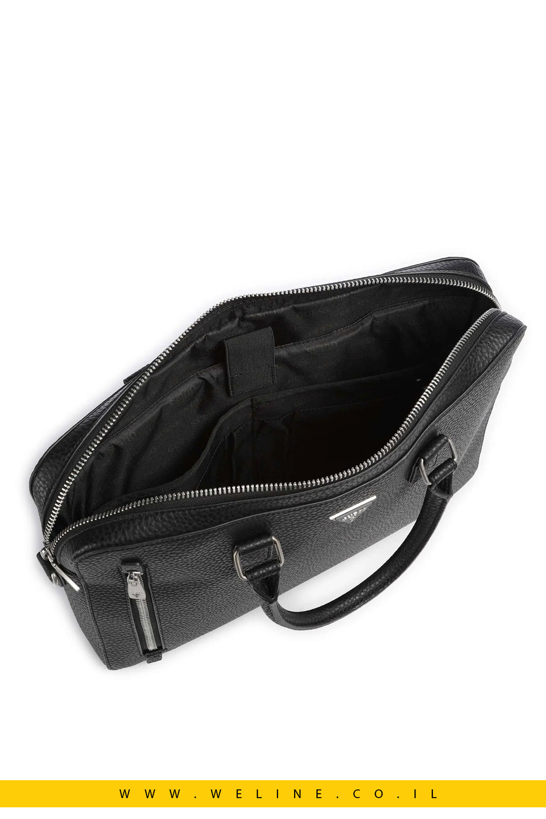 תיק מסמכים Torino למחשב 14″ מבית GUESS –שחור - WELINE.CO.IL