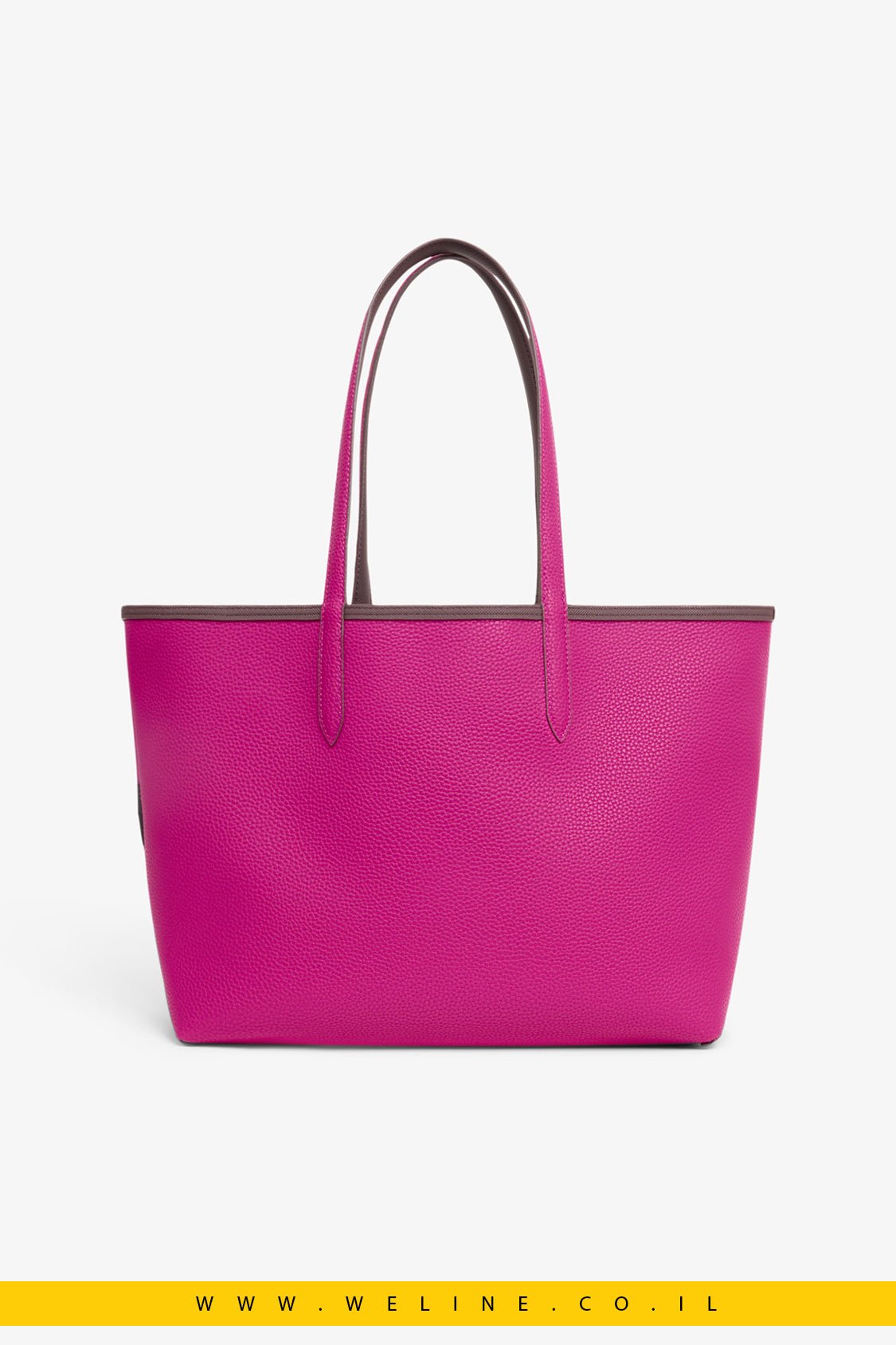 תיק Tote דו-צדדי Lacoste Anna Reversible עם נרתיק - WELINE.CO.IL