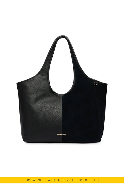 תיק Tote גדול Michael Kors Henly מעור וזמש - WELINE.CO.IL