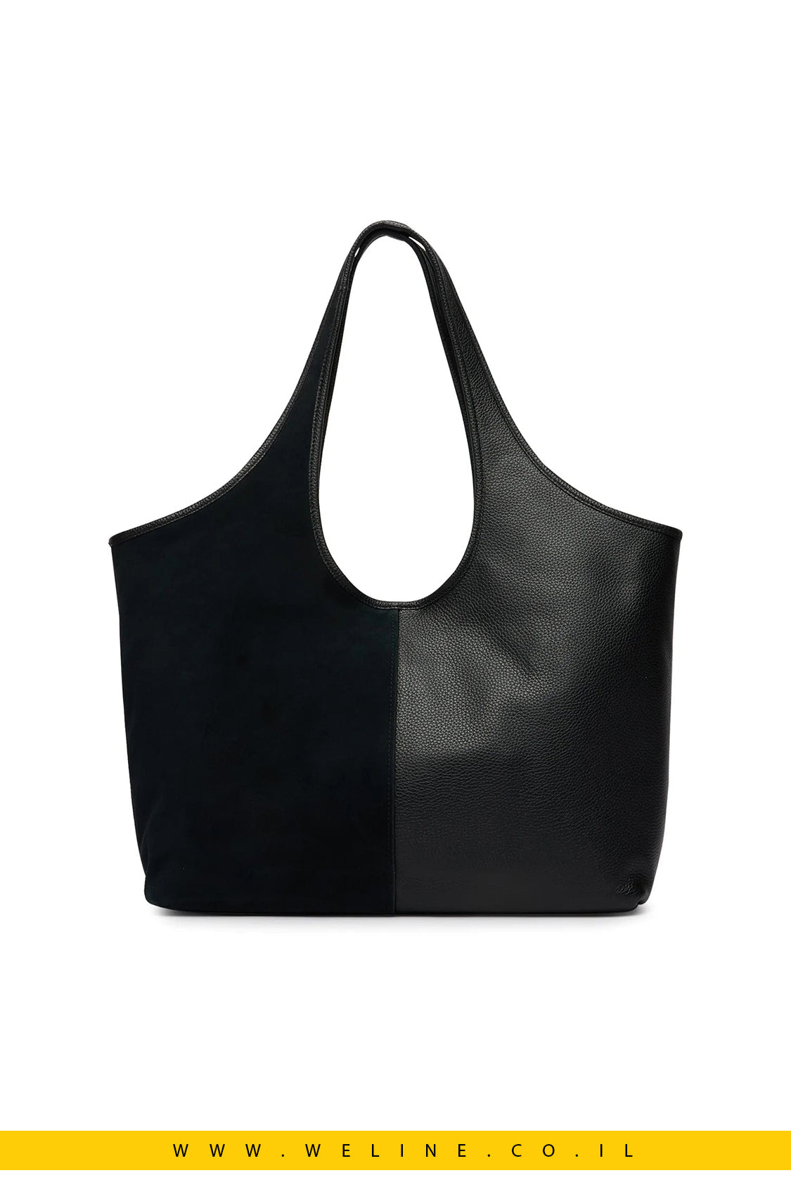 תיק Tote גדול Michael Kors Henly מעור וזמש - WELINE.CO.IL
