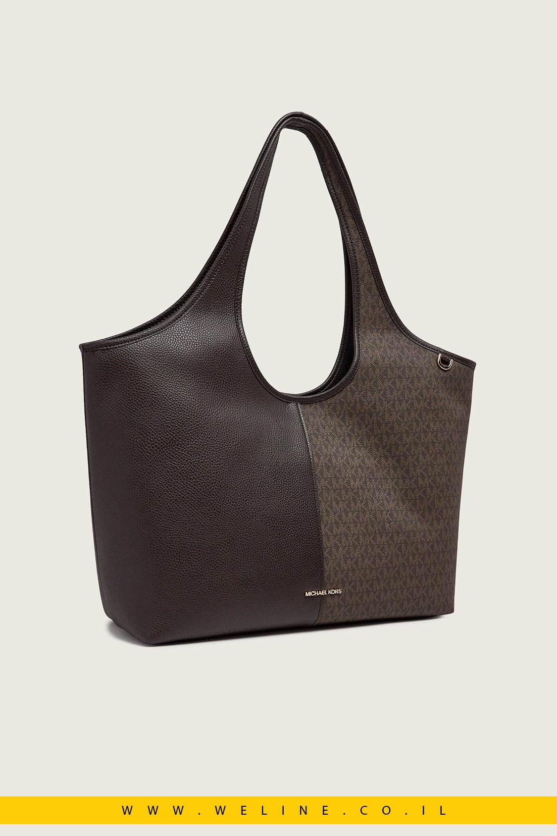 תיק Tote גדול Michael Kors Henly Signature Logo - WELINE.CO.IL