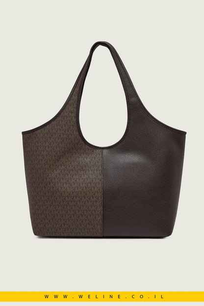 תיק Tote גדול Michael Kors Henly Signature Logo - WELINE.CO.IL