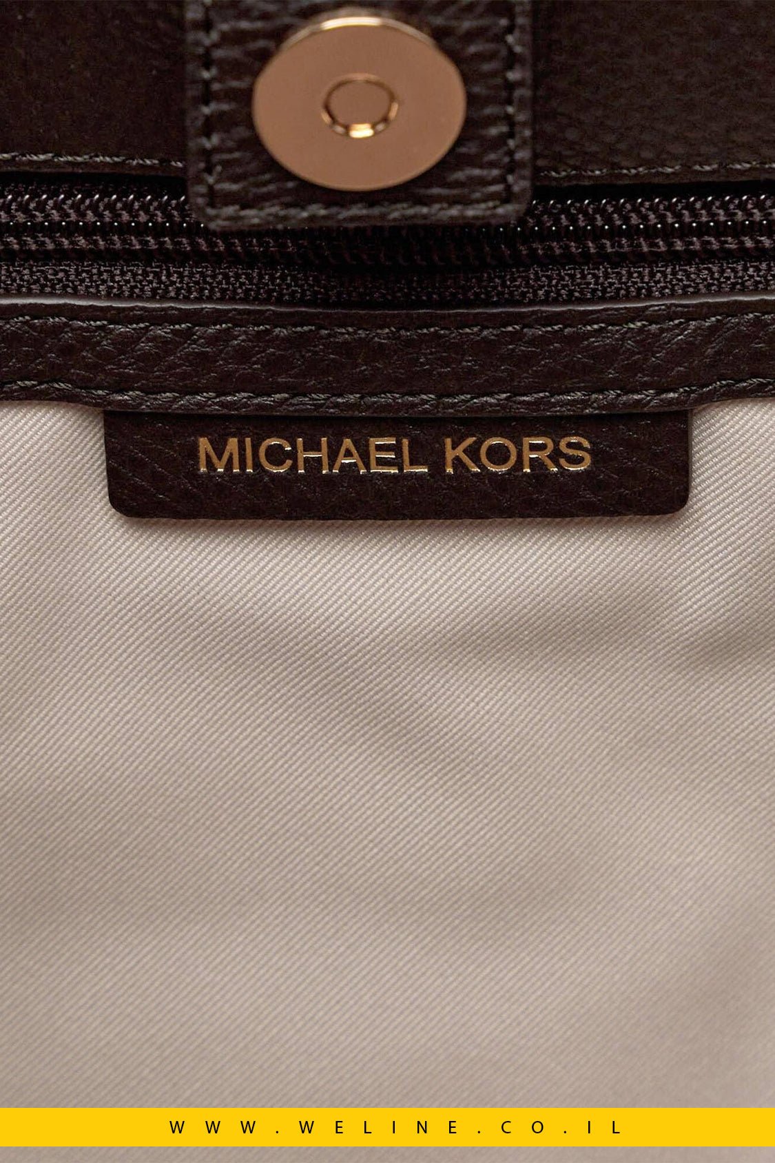 תיק Tote גדול Michael Kors Henly Signature Logo - WELINE.CO.IL