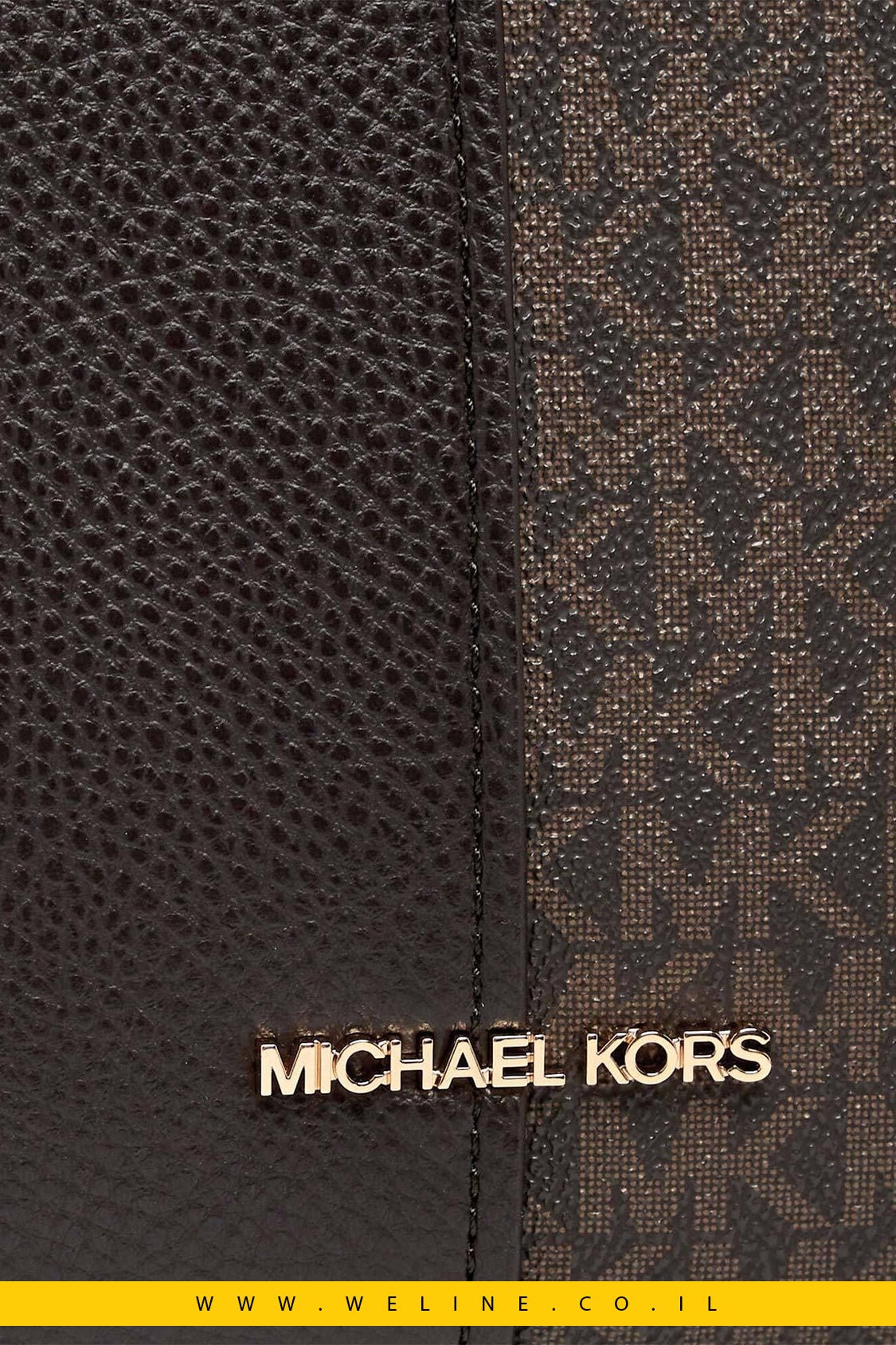 תיק Tote גדול Michael Kors Henly Signature Logo - WELINE.CO.IL