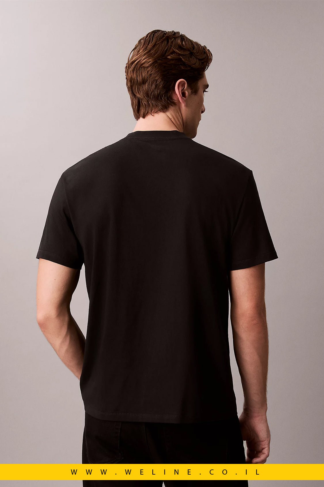טי - שירט גברים Varsity Logo Graphic Relaxed – Calvin Klein - WELINE.CO.IL