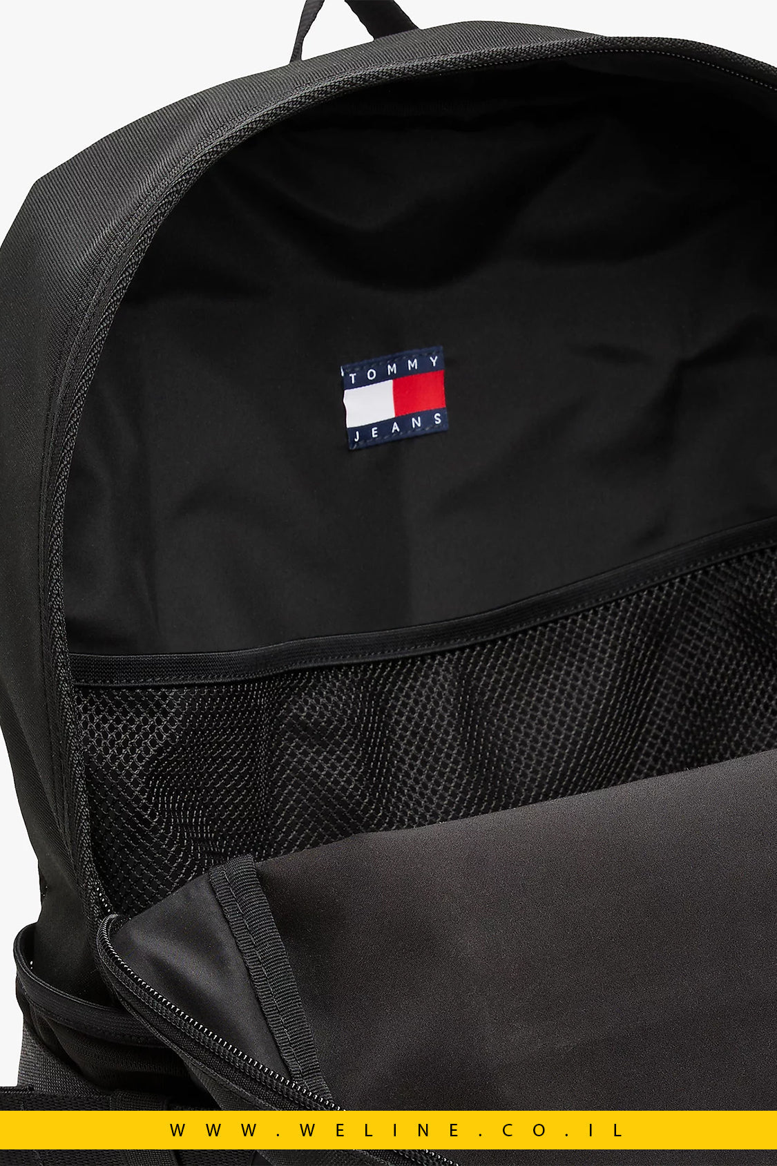 תיק גב עם רצועות Webbing – Tommy Jeans - WELINE.CO.IL