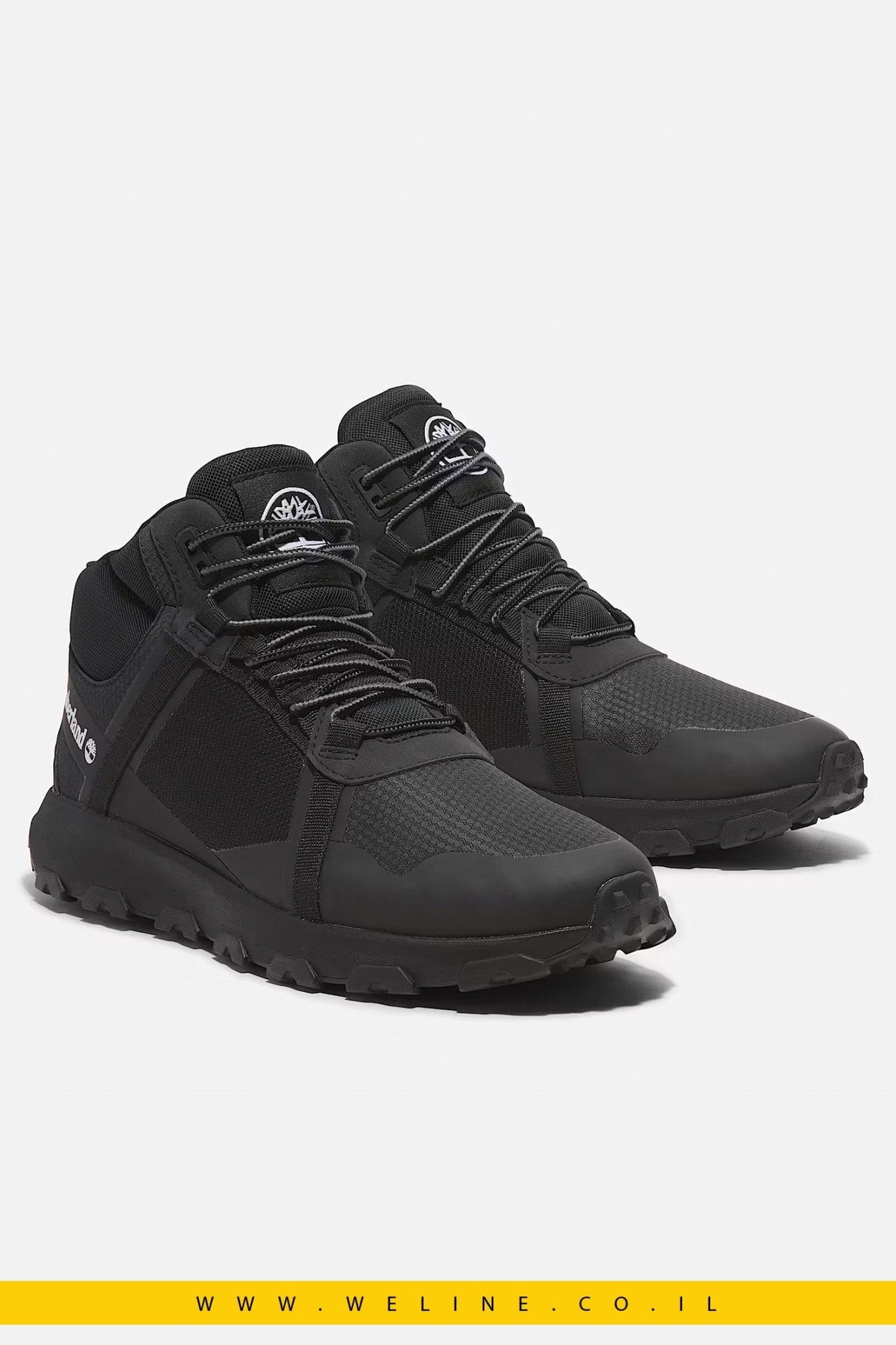 נעלי סניקרס Winsor Lace - up לגברים בצבע שחור - WELINE.CO.IL
