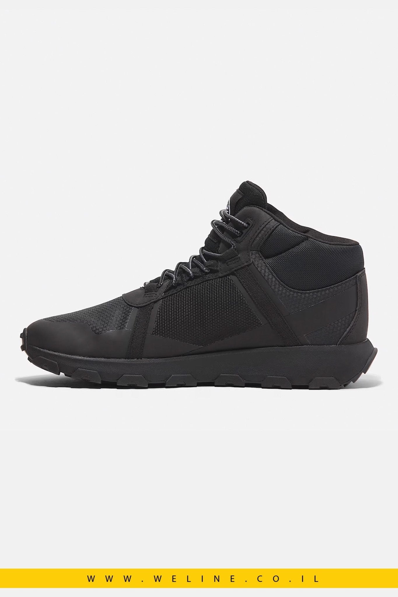 נעלי סניקרס Winsor Lace - up לגברים בצבע שחור - WELINE.CO.IL