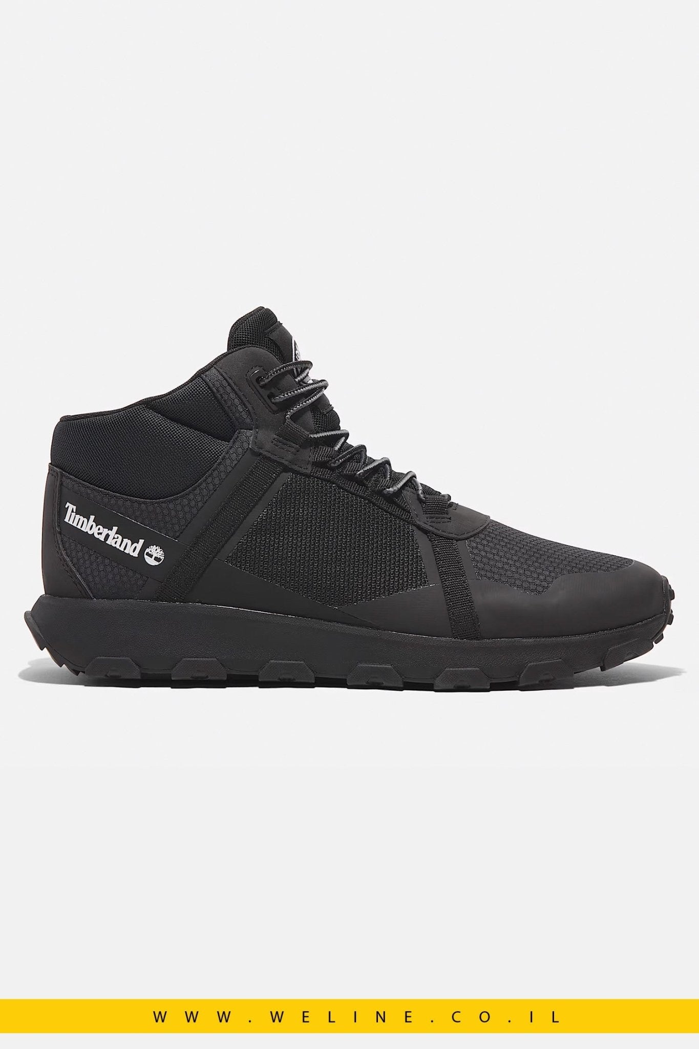 נעלי סניקרס Winsor Lace - up לגברים בצבע שחור - WELINE.CO.IL